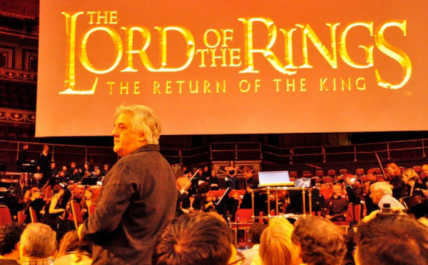 Gary Day-Ellison during  film screening at Royal Albert Hall